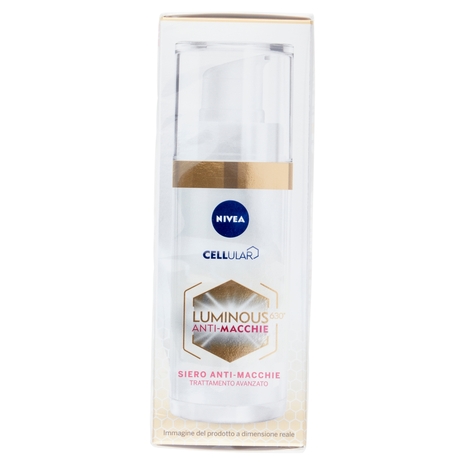 Nivea Cellular Luminous630 Anti-Macchie Siero Anti-Macchie Trattamento Avanzato 30 ml